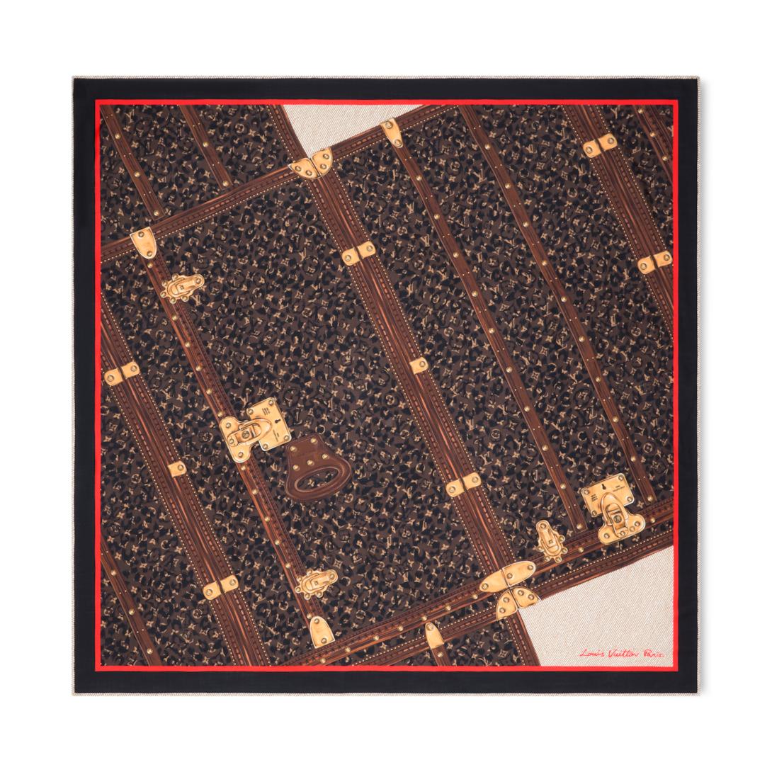 LV Safari Trunk Shawl S00 - Women - Accessories | LOUIS VUITTON ®